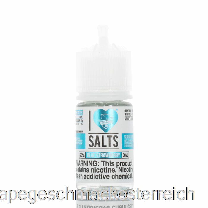 Blaue Erdbeere – Ich Liebe Salze – 30 Ml 50 Mg Vape-Geschmack